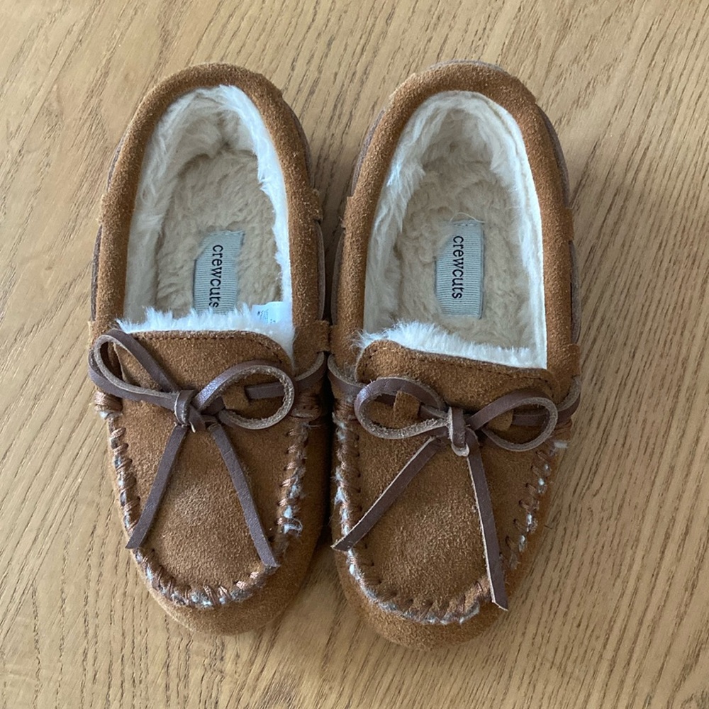 JCrew CrewCuts kids moccasins